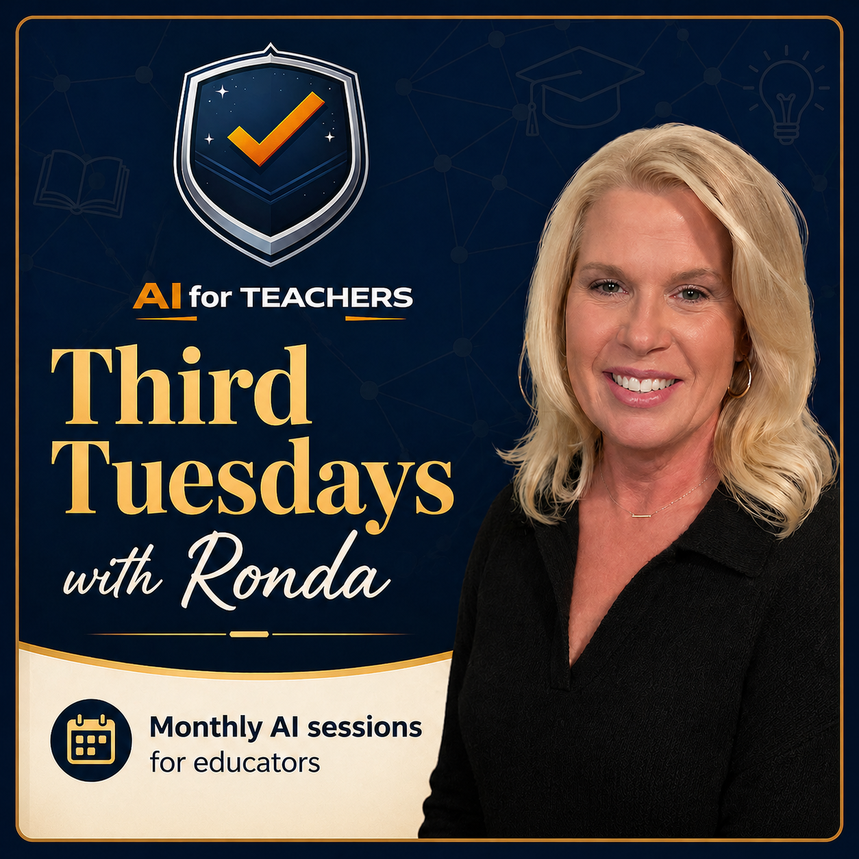 AI for Teachers: Third Tuesdays with Ronda event image