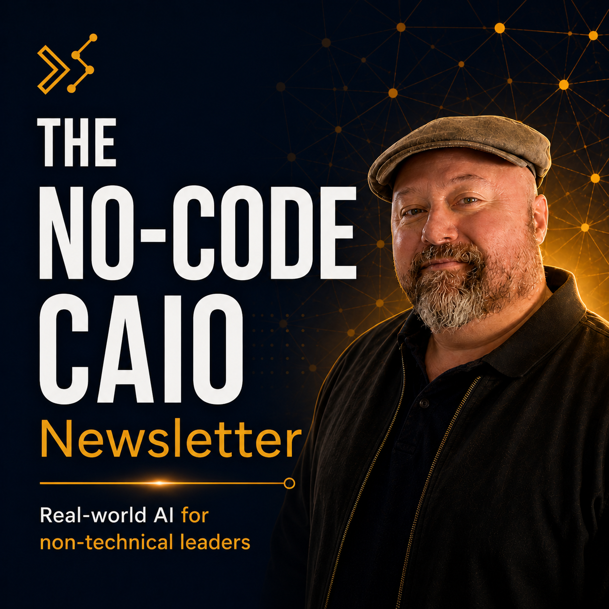 No-Code CAIO square artwork for Now Make It Useful