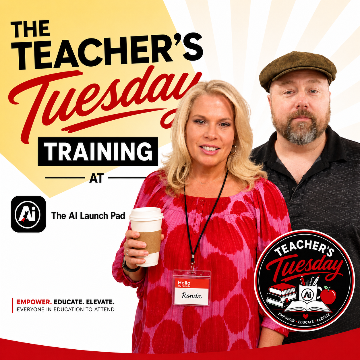 Teacher's Tuesday training with Ronda and Jason